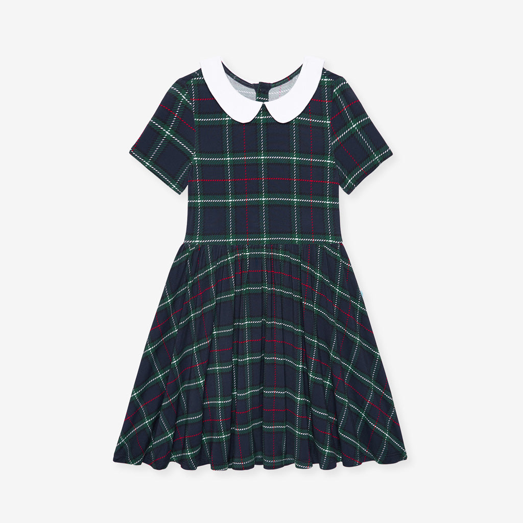 Augustus Collared Twirl Dress