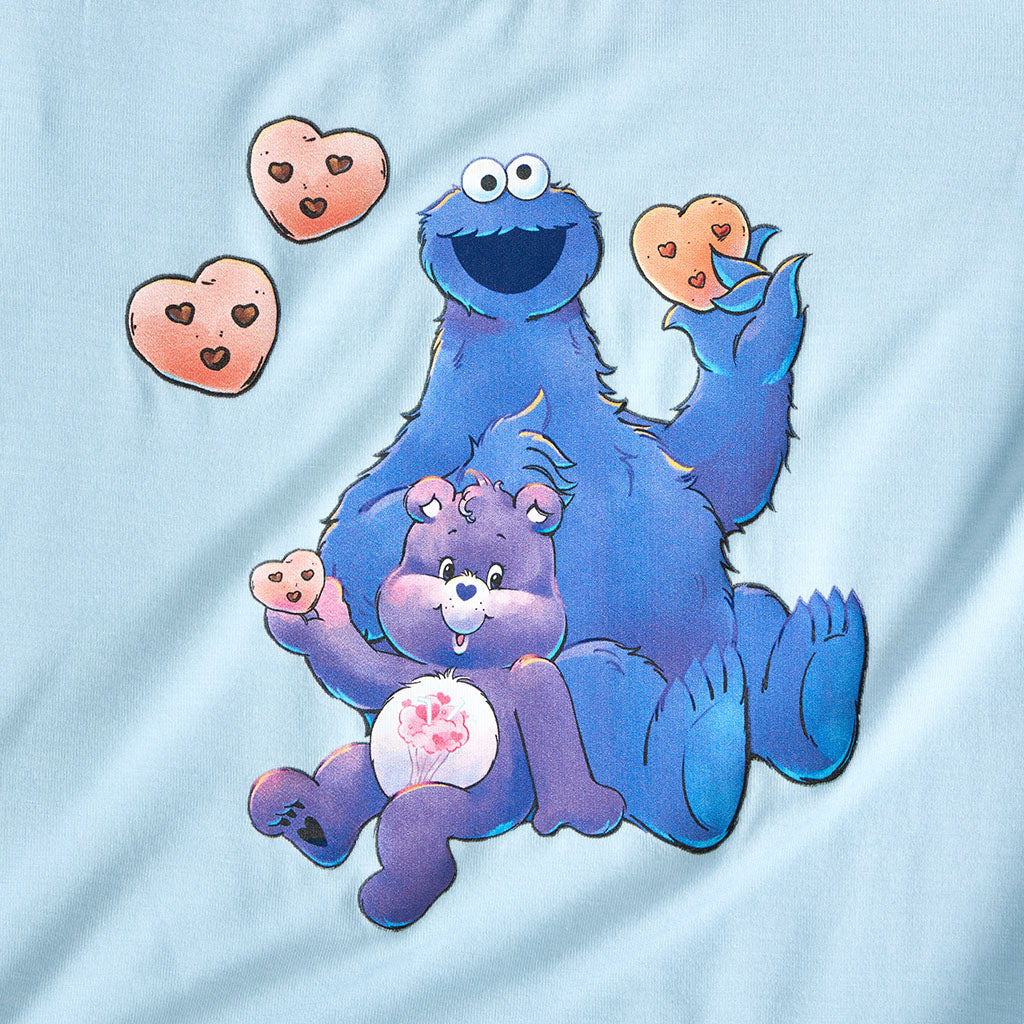 Care Bears™ Cookie Friends French Terry Graphic Short Overalls