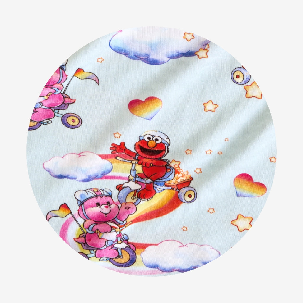 Care Bears™ Cheer Bear & Elmo Ruffled Bubble Romper