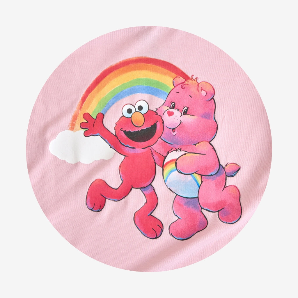 Care Bears™ Cheer Friends French Terry Graphic Short Overalls