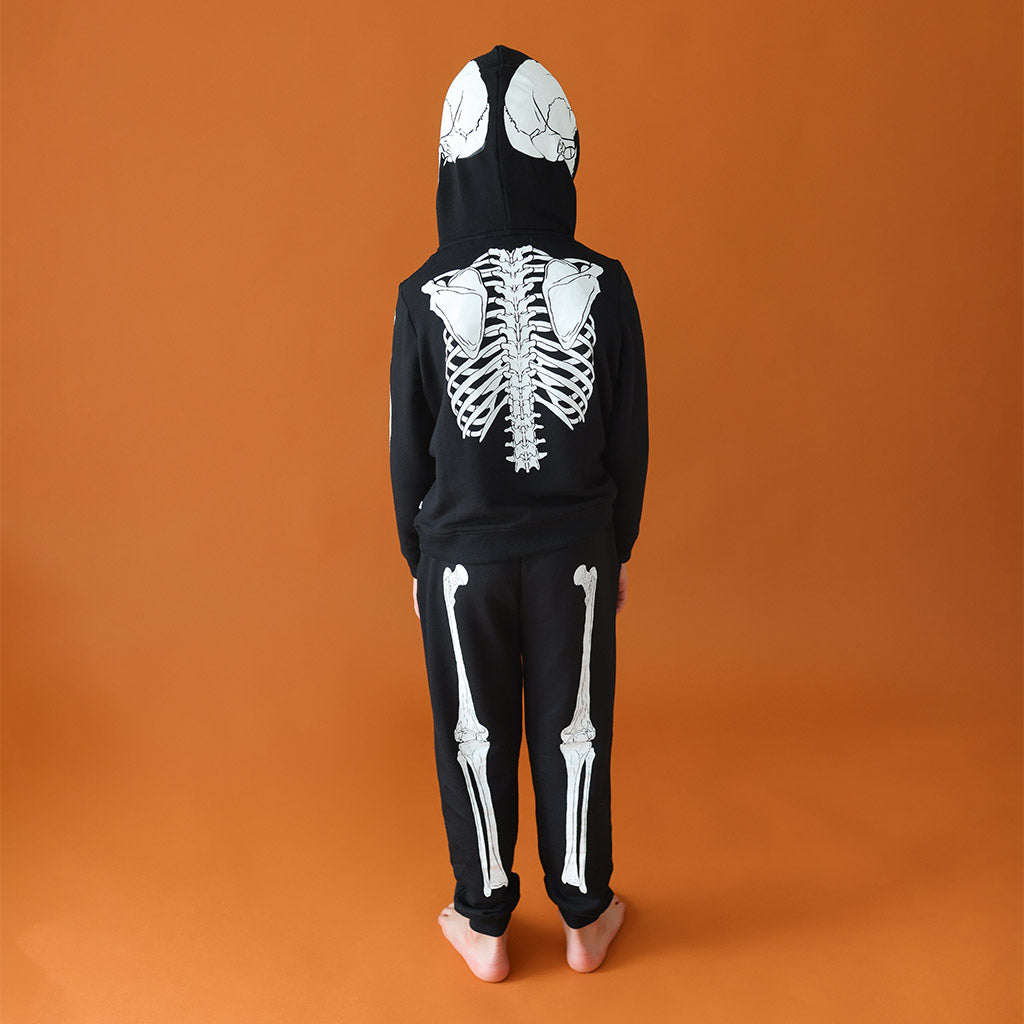 Classic Skelly Fleece Hoodie Jogger Set