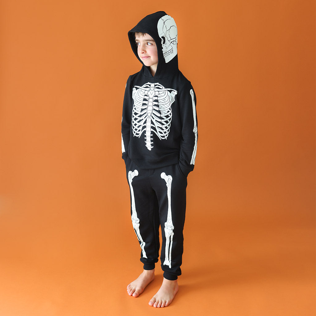 Classic Skelly Fleece Hoodie Jogger Set