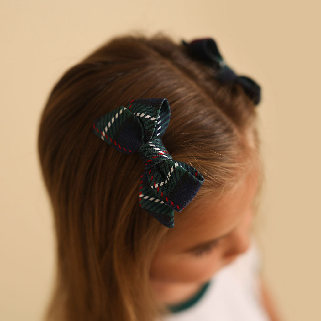 Augustus Mini Bow Hair Clips