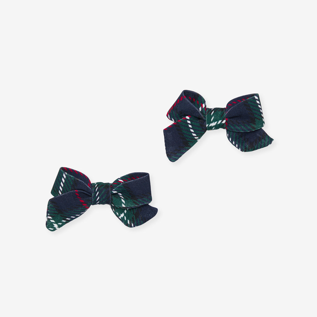 Augustus Mini Bow Hair Clips