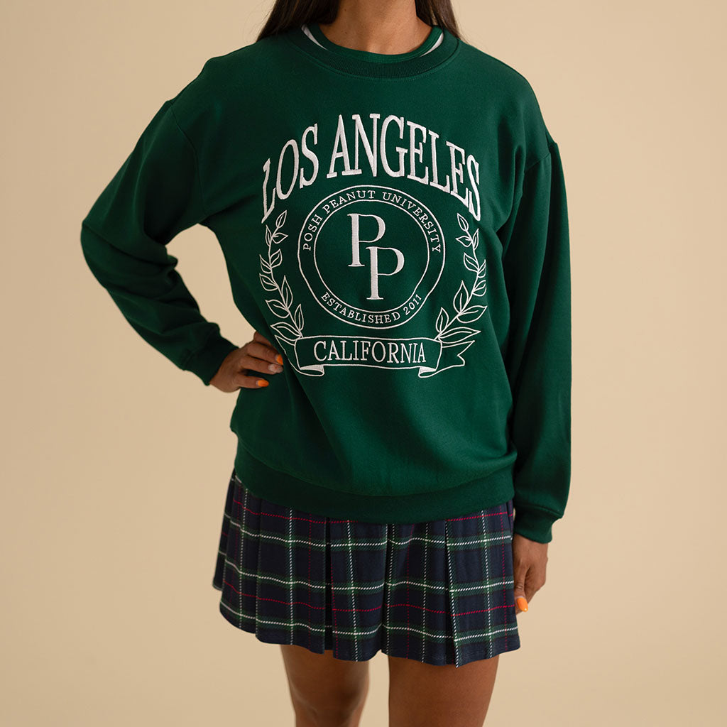 Varsity Green Women's Fleece Sweatshirt