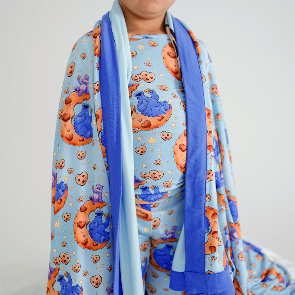 Care Bears™ Share Bear & Cookie Monster Luxe Patoo® Blanket