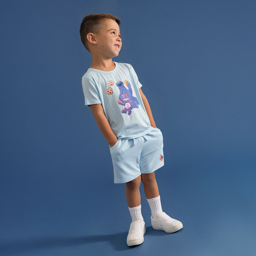 Care Bears™ Cookie Friends French Terry Graphic Shorts