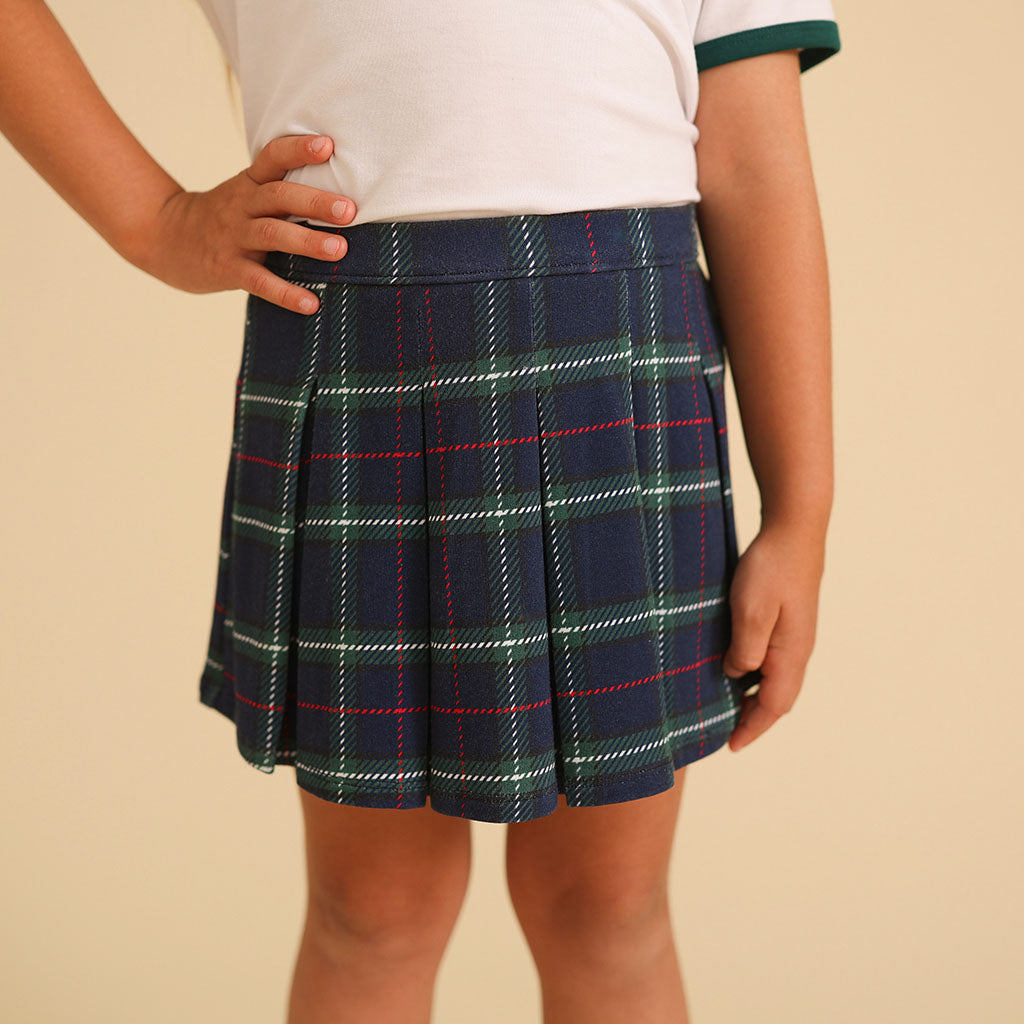 Augustus French Terry Pleated Skort