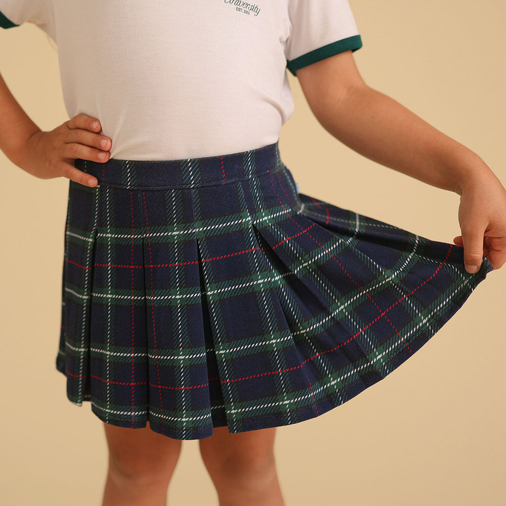 Augustus French Terry Pleated Skort