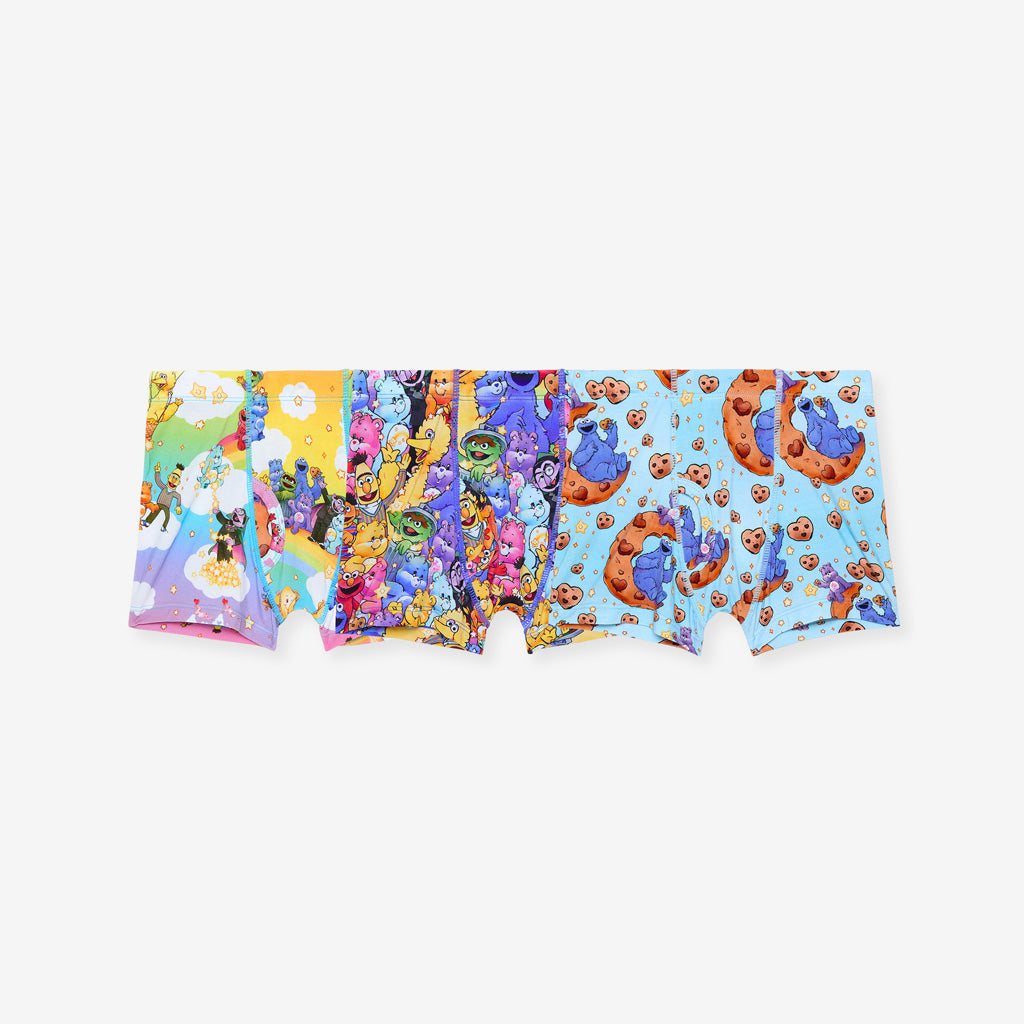 Care Bears™ Share Bear & Cookie Monster Boys' Boxer Brief Set