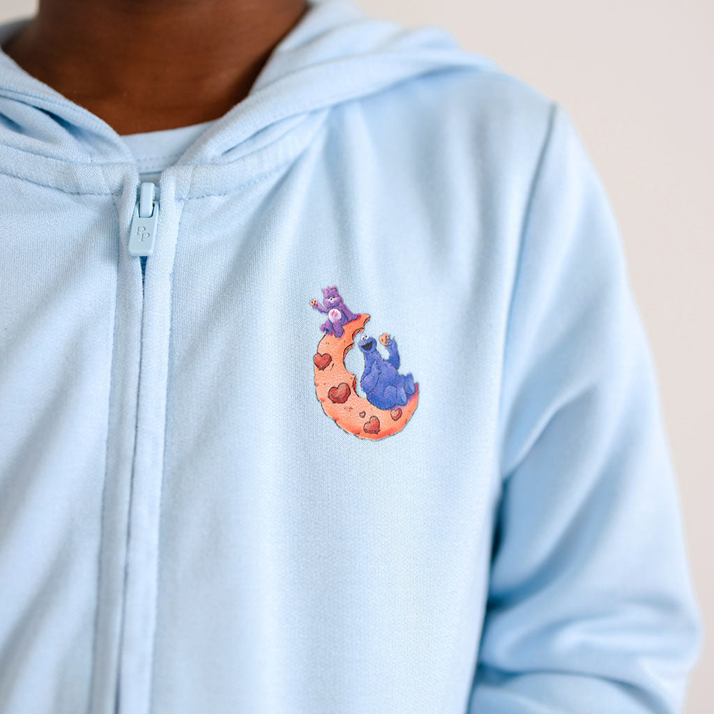 Care Bears™ Cookie Friends French Terry Zippered Graphic Hoodie
