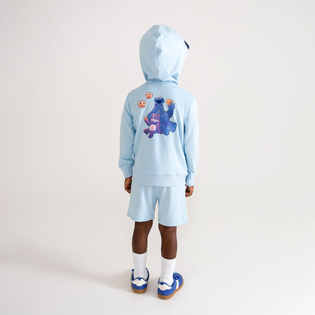 Care Bears™ Cookie Friends French Terry Zippered Graphic Hoodie
