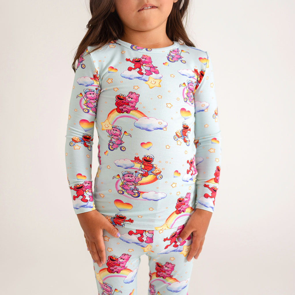 Care Bears™ Cheer Bear & Elmo Classic Pajama Set