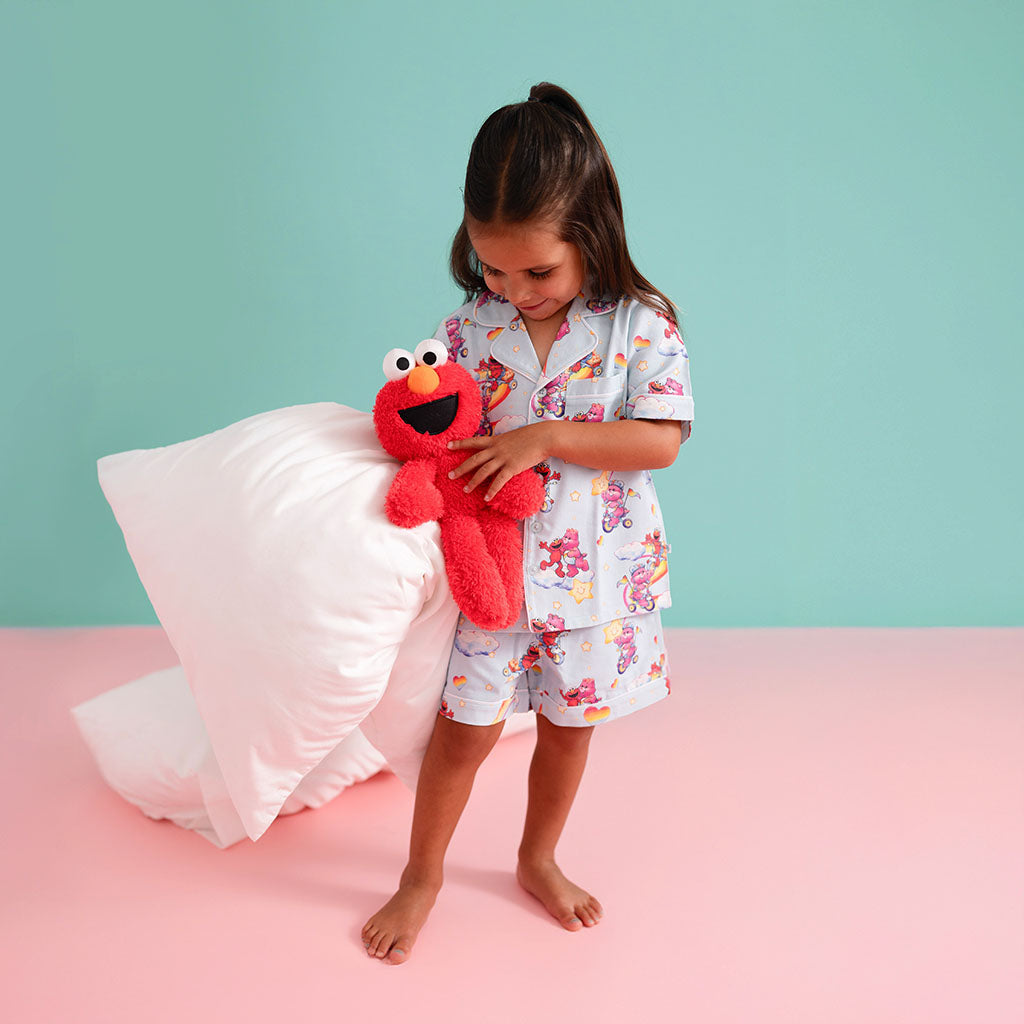 Care Bears™ Cheer Bear & Elmo Twill Pajama Short Set