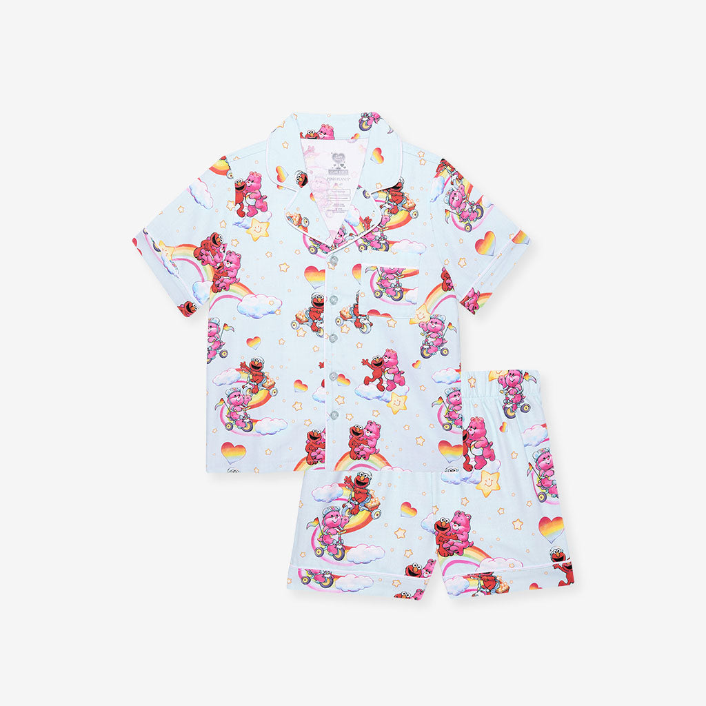Care Bears™ Cheer Bear & Elmo Twill Pajama Short Set