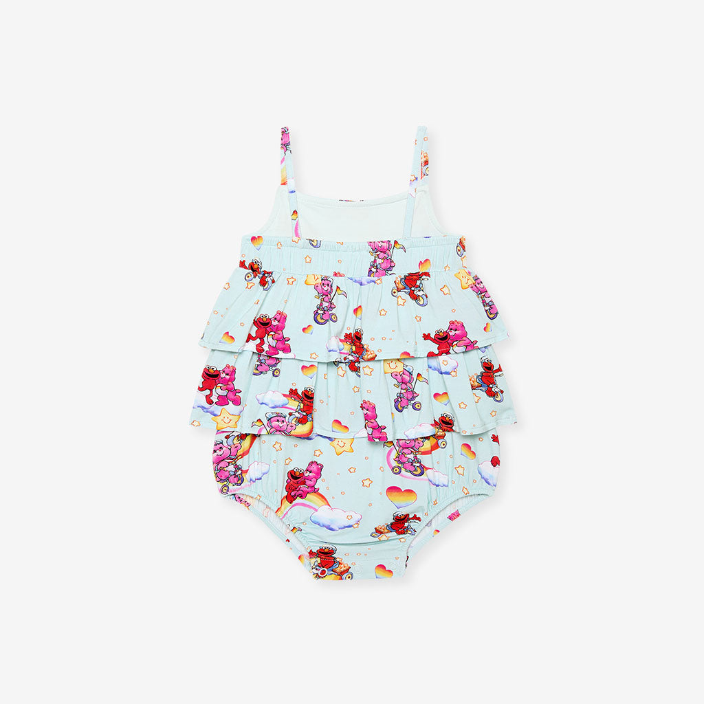 Care Bears™ Cheer Bear & Elmo Ruffled Bubble Romper