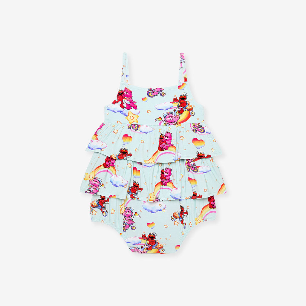 Care Bears™ Cheer Bear & Elmo Ruffled Bubble Romper