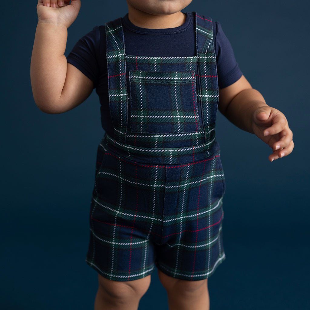 Augustus French Terry Short Overalls