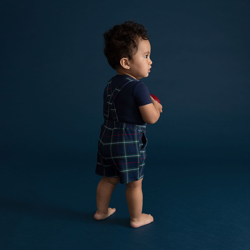 Augustus French Terry Short Overalls