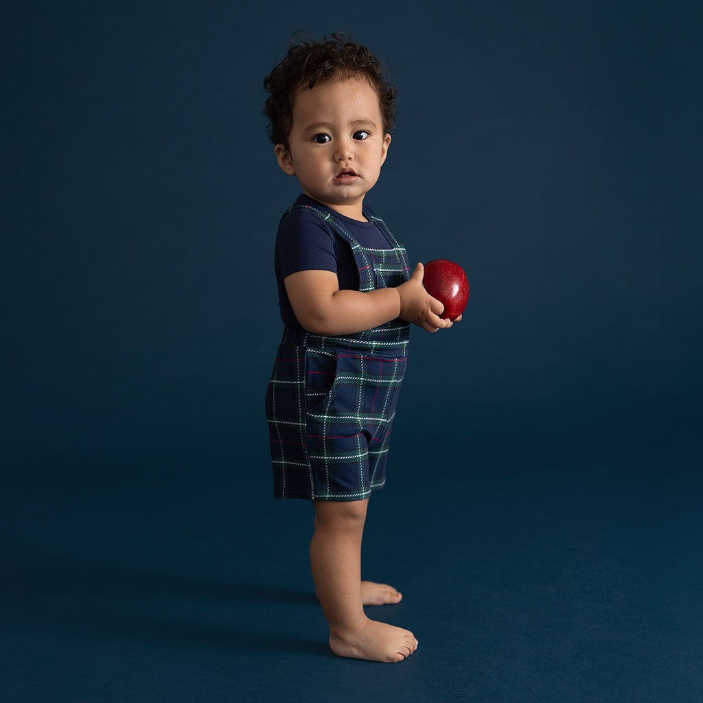 Augustus French Terry Short Overalls