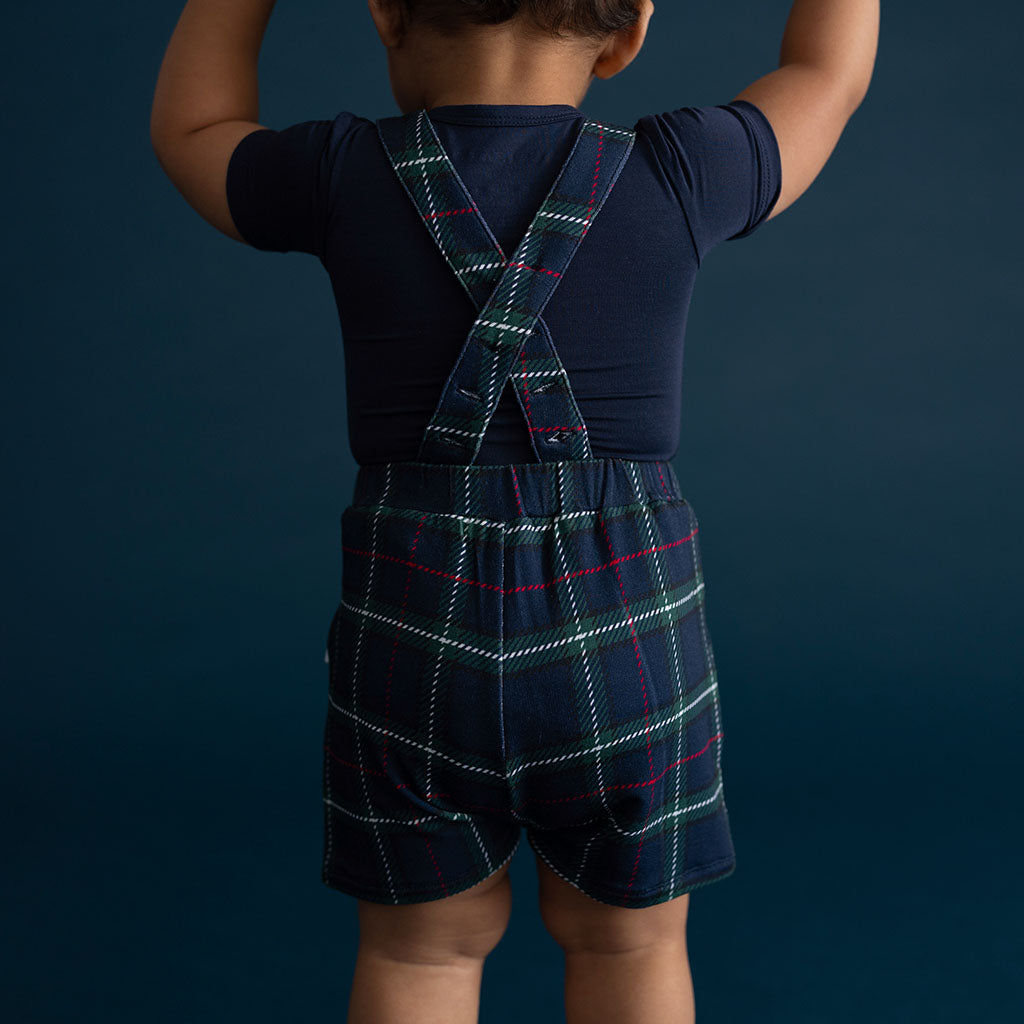 Augustus French Terry Short Overalls
