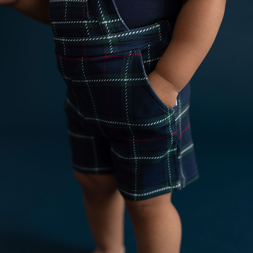 Augustus French Terry Short Overalls