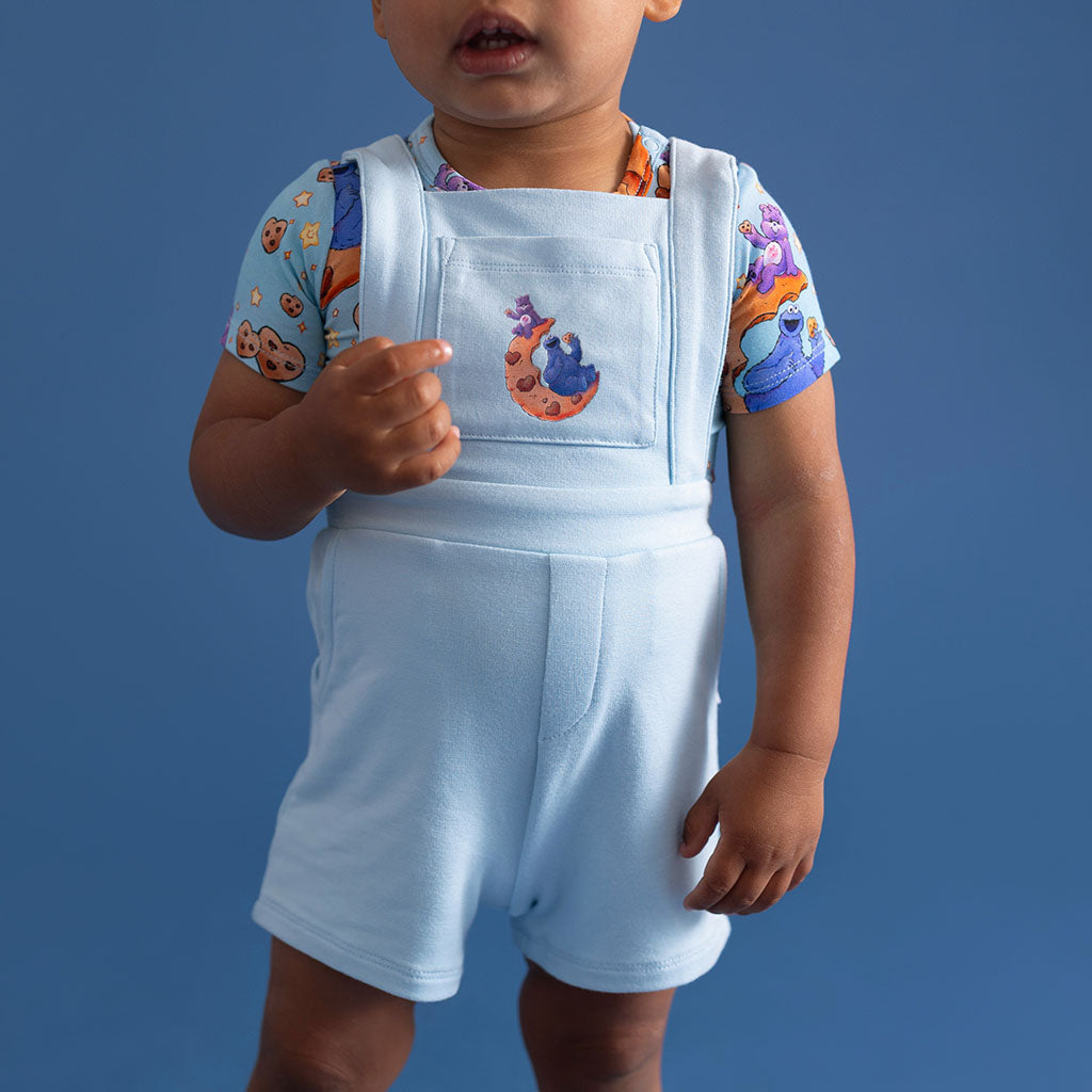Care Bears™ Cookie Friends French Terry Graphic Short Overalls