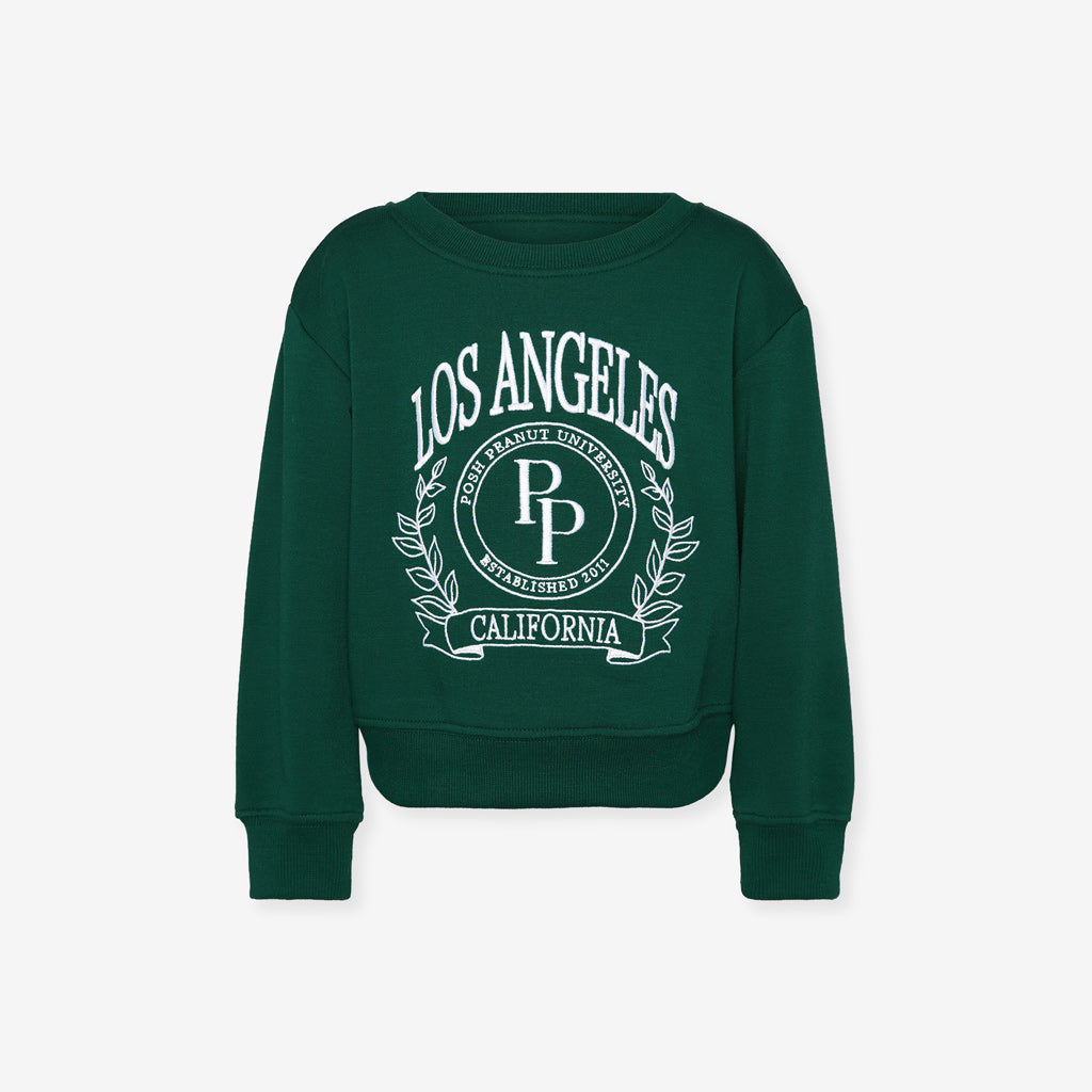Varsity Green Fleece Sweatshirt
