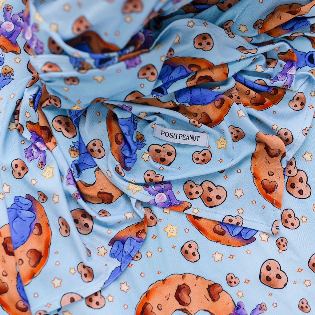 Care Bears™ Share Bear & Cookie Monster Swaddle Beanie Set