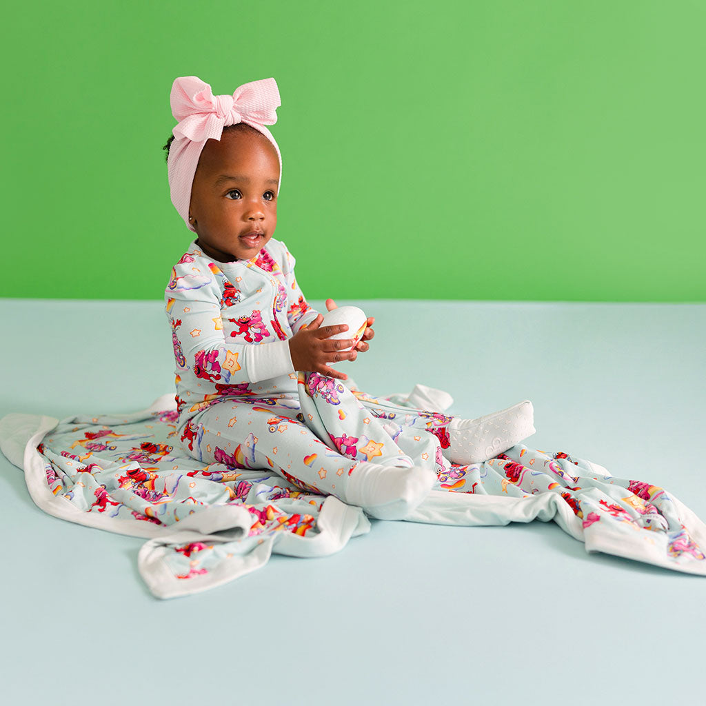 Care Bears™ Cheer Bear & Elmo Luxette Patoo® Blanket