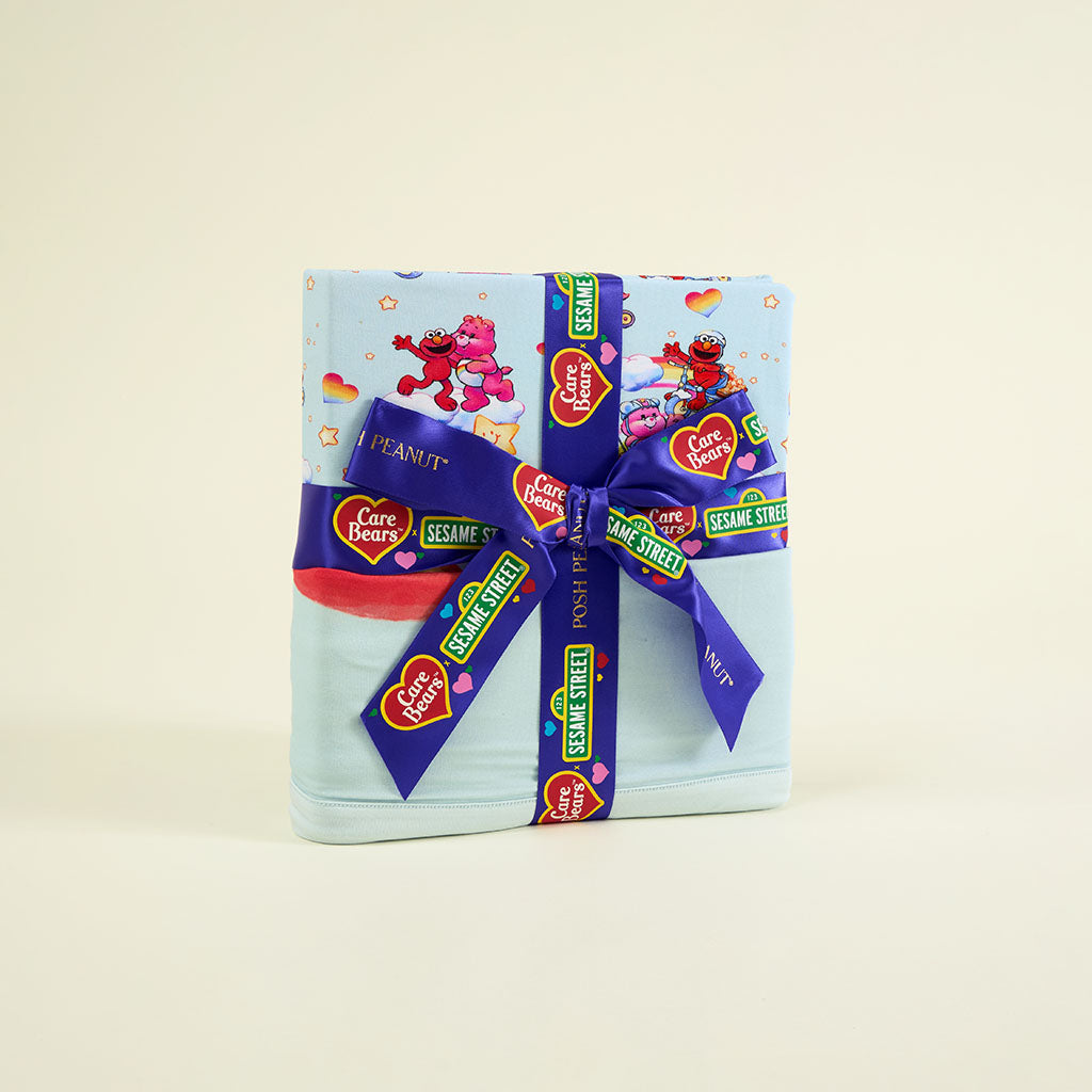 Care Bears™ Cheer Bear & Elmo Luxette Patoo® Blanket