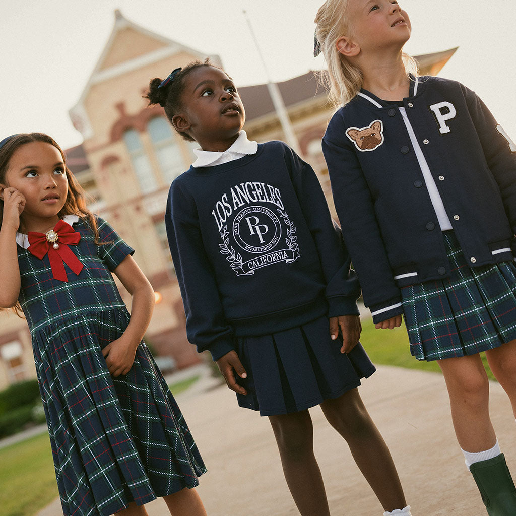 Augustus French Terry Pleated Skort