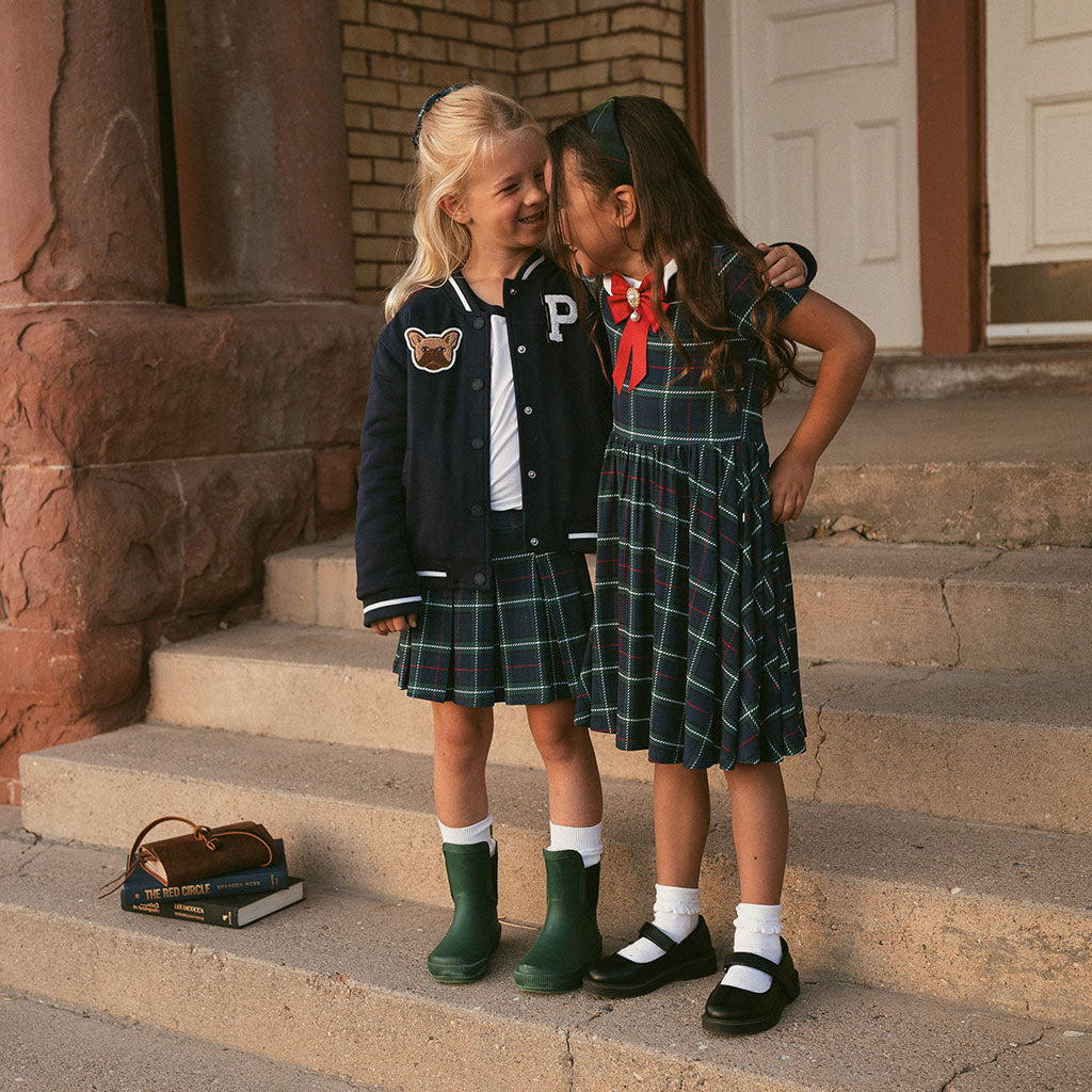 Augustus French Terry Pleated Skort