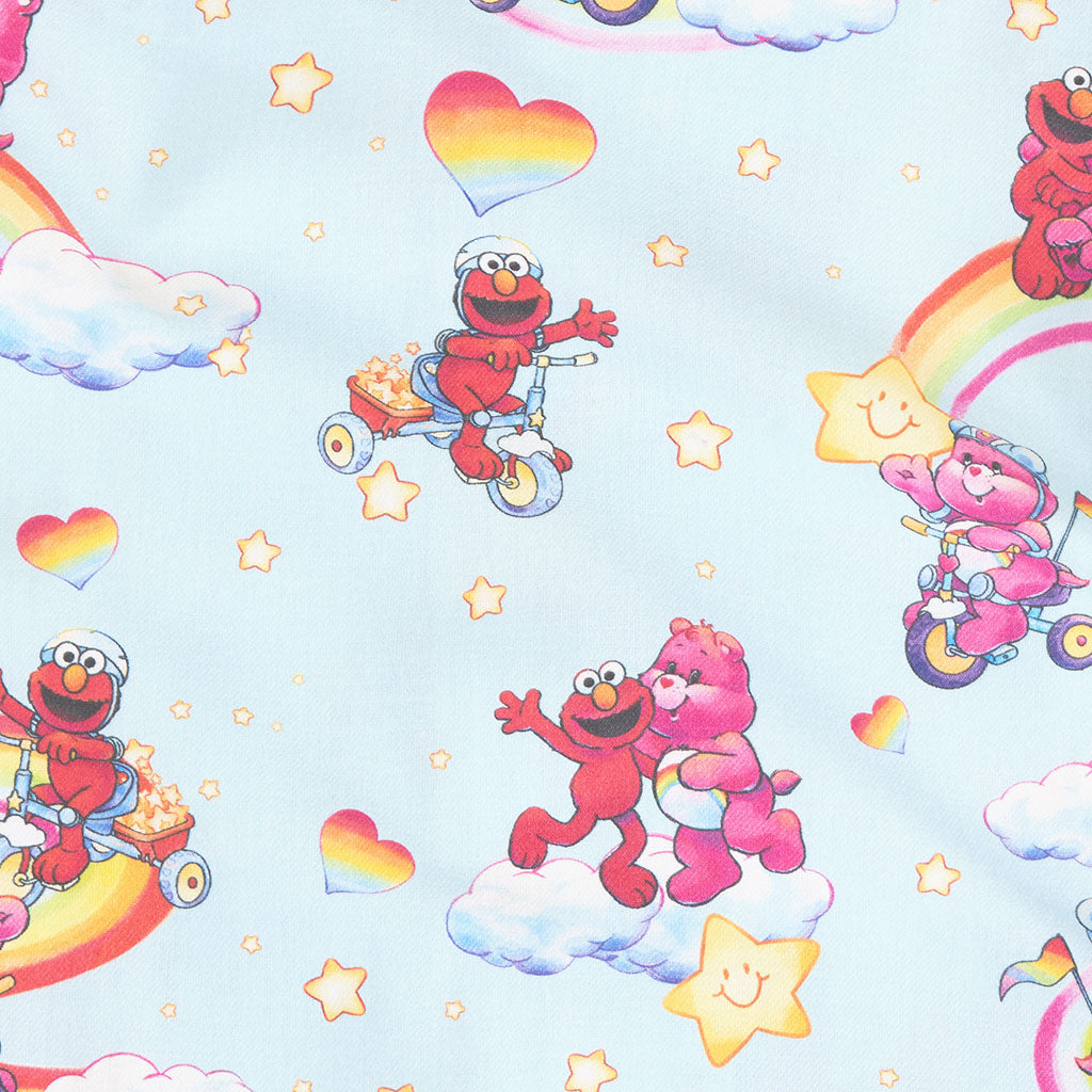 Care Bears™ Cheer Bear & Elmo Women's Twill Pajama Short Set
